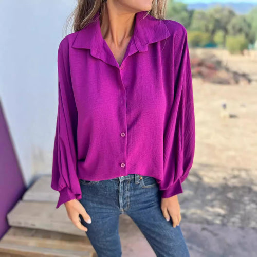 Chemise Élégante à Coupe Fluide