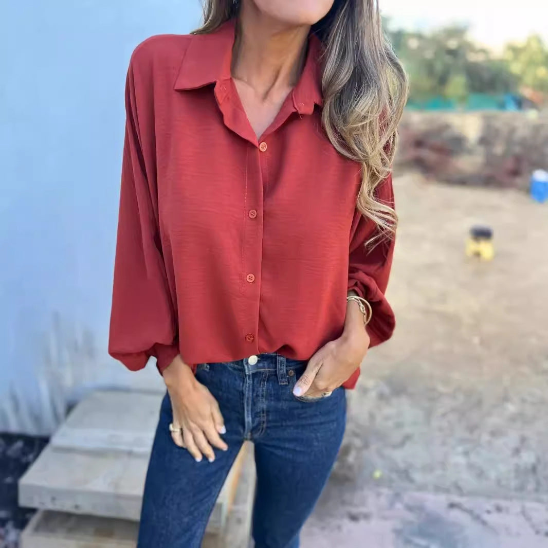 Chemise Élégante à Coupe Fluide