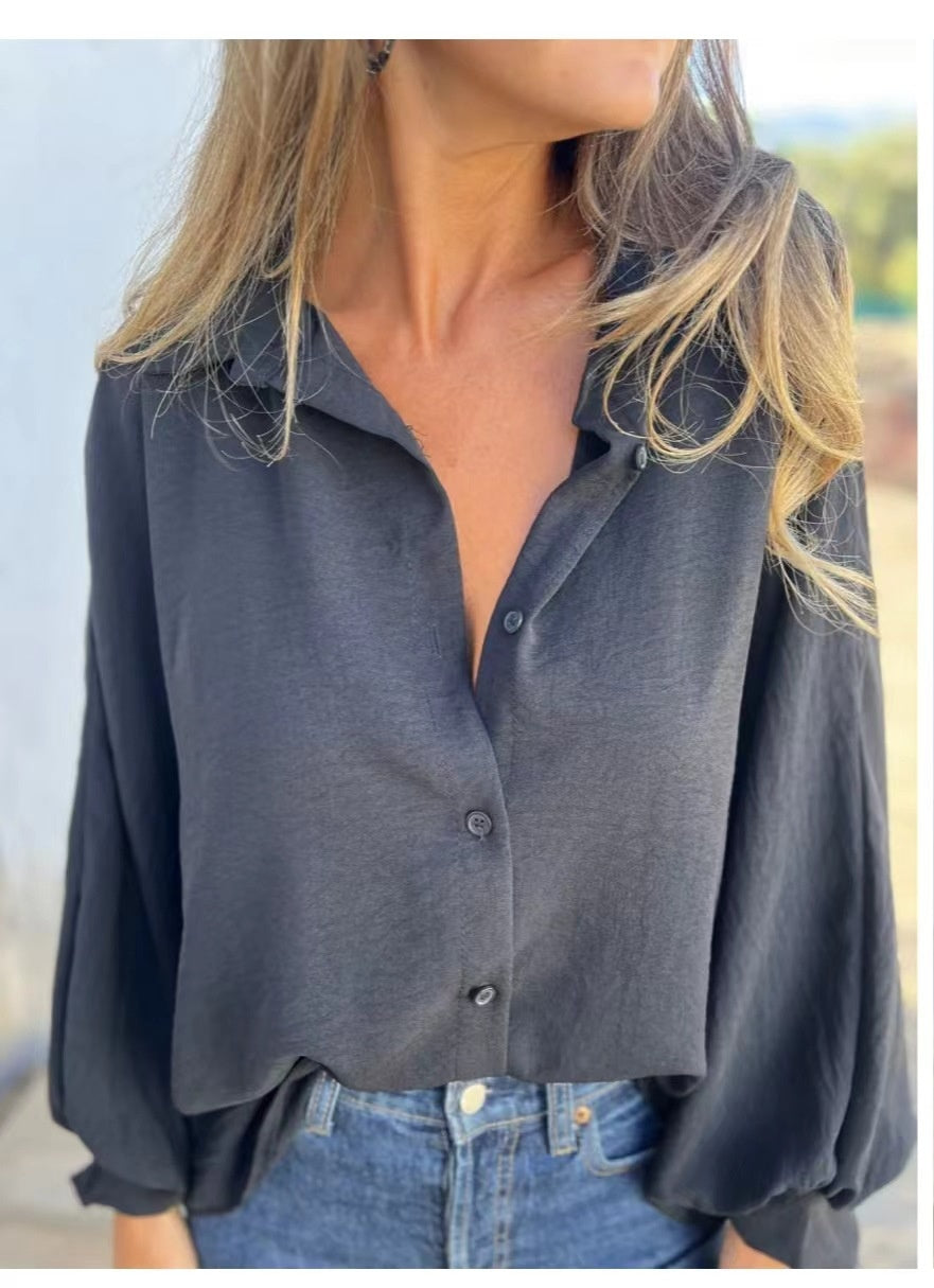 Chemise Élégante à Coupe Fluide