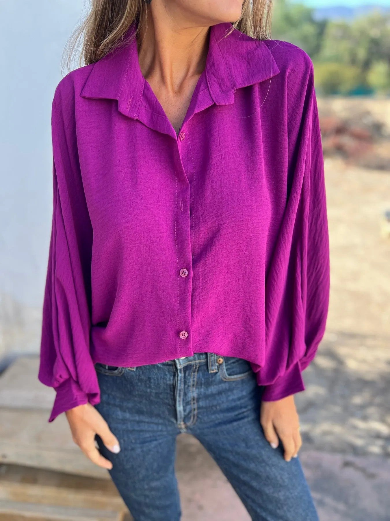 Chemise Élégante à Coupe Fluide