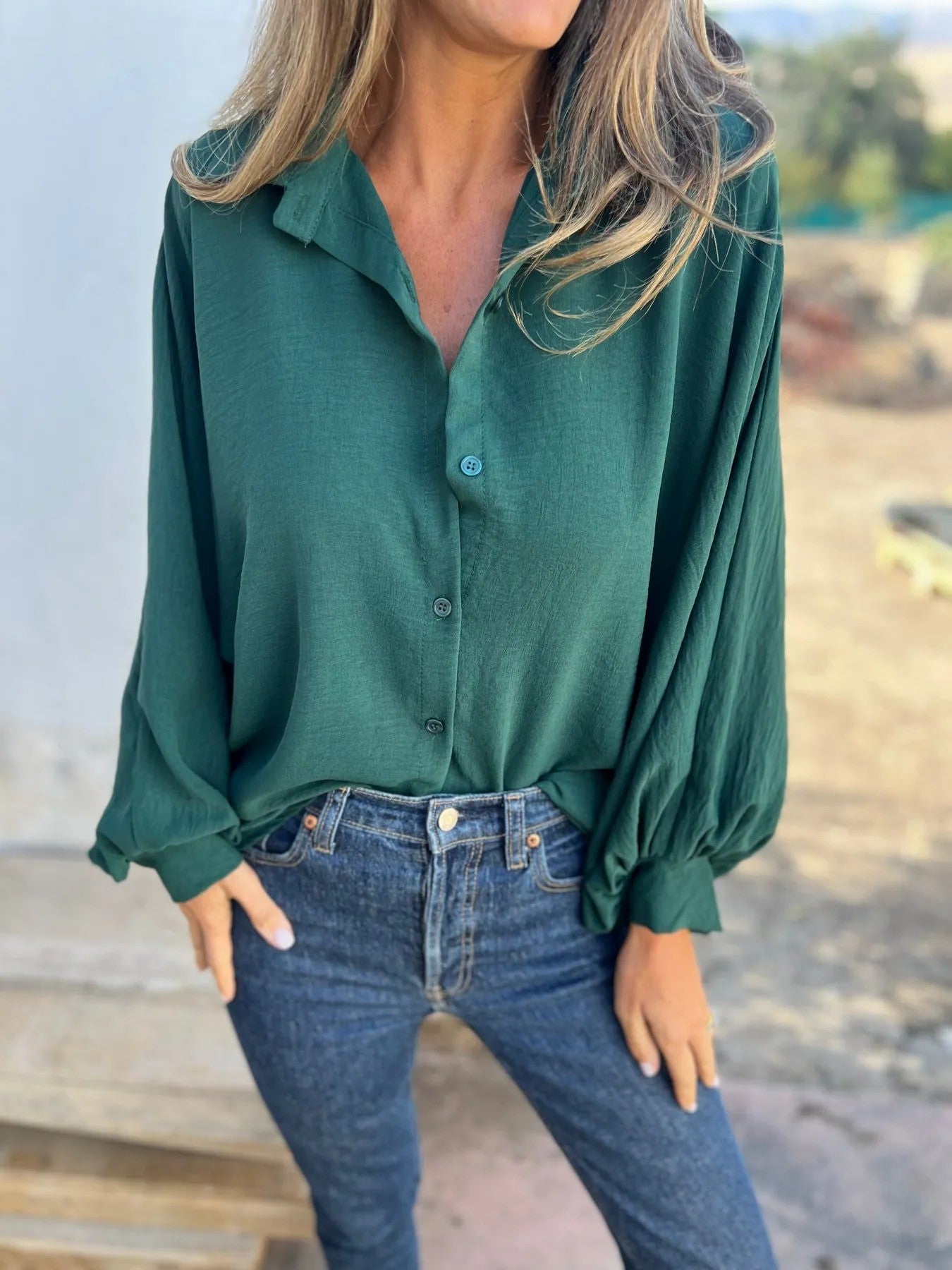 Chemise Élégante à Coupe Fluide